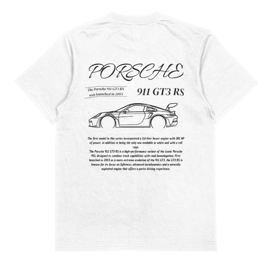 Porsche Oversize White Tee